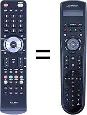 CLVIZCXOM New RC-X35A Replacement Remote Control for Bose Lifestyle V35, V25, t20, 525, 535, 135 Home Theater Systems