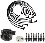 ACDelco Ignition Kit Distributor Rotor Cap Wire Spark Plugs For K10 Suburban 5.7