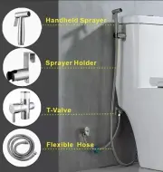 Handheld Bidet Sprayer - NEVER Worry About a Toilet Paper Shortage Again