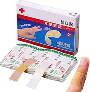 Wound Bandages Waterproof | Waterproof Bandage Dressing Strips - 50/100 Count Breathable Dressing, Flexible Fabric Protective Stickers for Minor Cuts & Scrapes