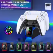 FC300 PS5 DualSense Controller RGB Fast Charging Station