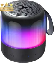 Glow Mini Bluetooth Speaker 360° Sound, Light Show, 12H Battery, IP67 Waterproof