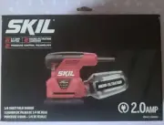 SKIL 1/4 Sheet Palm Sander Corded 2.0 Amp Motor With Micro-Filtration/New