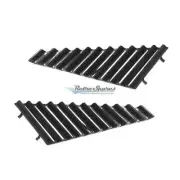 BLACK QUARTER VENETIAN BLIND AUTO SHADES SIDES PAIR FOR TOYOTA LEXCEN 1992 - (for: Toyota)