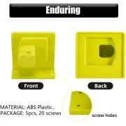 5Pcs Power Tool Mount Holder Plastic Electric Tool Battery Dock Hanger xiPIZ