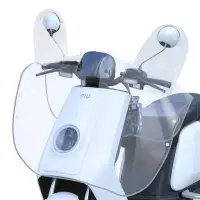 在飛比找momo購物網優惠-【YORI優里嚴選】全透明機車龍頭罩(儀表板保護套 摩托車半