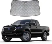 OTTO Shade Thick WindScreen Sunshade for Ford Ranger 2023-2024 Premium 6 Layers UV Protection Foldable Windshield Sun Visor Heat Shield Cover Make Car Cooler
