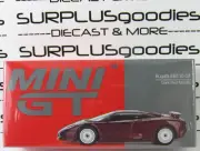 2024 Mini-GT Overseas Edition: BUGATTI EB110 GT Dark Red Metallic #MGT00806-L