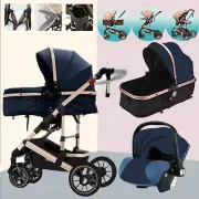 Baby Pram Travel System Buggy Newborn Carriage Baby Stroller ✅2 Years Warrany