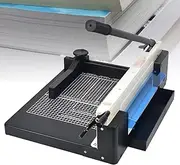 Manual Paper Cutter, Heavy Duty Paper Cutting Craft Machine, Portable Guillotine Scrapbooking Tool, Cutting Thickness 40mm, with Gridlines, for Cardstock Cards Leather, Office Home School