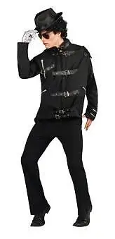 NEW Michael Jackson Adult Deluxe Bad Jacket Size XL Costume Officially Licensed