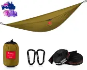 Ultralight Outdoor Camping Hammock - Portable Travel Hammock with Two Tree Strap