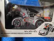 Sharper Image Transform Wireless RC Missile Launcher, Brand New