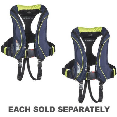 Crewfit ErgoFit with Automatic Inflator Navy/Lime Hammar 290N & 190N PFD