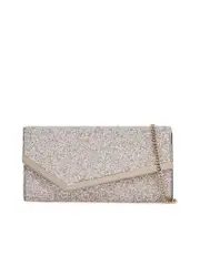 Jimmy Choo Glittery Emmie Clutch Bag