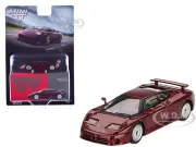 BUGATTI EB110 GT DARK RED 1/64 DIECAST MODEL CAR BY MINI GT MGT00806