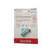 SanDisk 256GB Ultra Dual Drive Go USB Type-C Flash Drive Green SDDDC3-256G-G46G