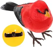 UPKOCH Electric Bird Toy Mimicking Bird Sounds Adorn Chirping Plaything Decorative Ornament