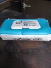 10 Packages Artnaturals Hand Sanitizing Wipes, 75% Alcohol Unscented EXP-2022