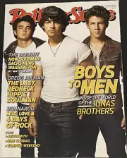 ROLLING STONE MAG: Jonas Brothers ; 2009 BRAND NEW In COLTR SLV