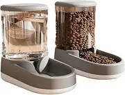 HHWRT Automatic Pet Feeder and Water Dispenser Set, Pet Food Dispenser, Automatic Pet Feeder, Perfect for Small Medium Dogs Animals, Ensures Fresh Meals and Hydration