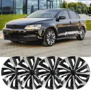 4x 15" Wheel Covers Snap On Full Hub Caps fit R15 For Volkswagen Jetta 2010-2014 (for: Volkswagen)