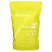 Seven Minerals, Deep Relaxation, Magnesium Bath Flakes, Roman Chamomile & Clary Sage, 3 lb (1.36 kg)