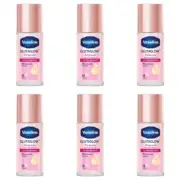 6X45ML Vaseline Roll-On Serum GlutaGlow Ampoule Deodorant Ultra Bright Underarms