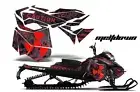 Sled Graphic Decals Stickers For Ski Doo Rev XM Summit 2013-2016 MELTDOWN R K