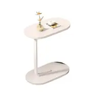 NNETM Pairing practicality with style, this C-shaped end table is a must-have