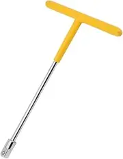 Home Long Reach T-shaped Handle Hexagon Socket Wrench Replacement Car Repair T Bar Steel 1/2 Inch Spanner Tool Handtool