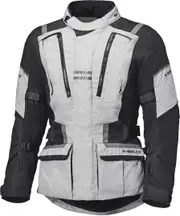 Held Hakuna Matata 3 waterproof Ladies Motorcycle Textile Jacket, black-grey, Size M for Women Black Grey