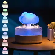 Mushroom Rain Cloud Humidifier with 7 Color Lights and Aroma Diffuser