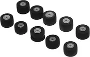 Housoutil 10pcs Pinch Roller for Tape Recorders Bearing Roller Guide Pulley for Audio Devices Replacement Part for Cassette Players and Portable Music Devices