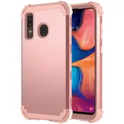 MCC Impact Samsung Galaxy A30 2019 Shockproof 3in1 Rugged Case Cover A305 [Rose Gold]