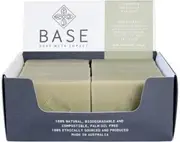 BASE (SOAP WITH IMPACT) Soap Bar Lavender & Green Clay (Raw Bar) 120g x 10 Display