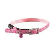 Rogz Sparklecat Pin Buckle Cat Kitten Collar Pink Extra Small