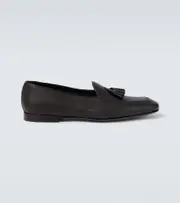 [Manolo Blahnik] Manolo Blahnik Lennox leather loafers AU 9 black