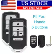 2 For 2016 2017 2018 Honda Pilot Smart Remote 5 button Key Shell Case Fob KR5V2X