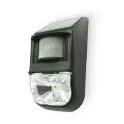 Lenoxx Solar-Powered Motion Sensor Light, Detects Motion, Rechargeable