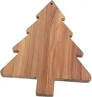Christmas Cutting Board | Charcuterie Board Wooden Christmas Tree Cutting Board - Serving Tray with Handle Christmas Decoration for Dessert