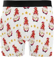 [ZZXXB] Gnome Star Lamps Mens Boxer Briefs Stretch Breathable Underwear Fly Front with Pouch S-XXL