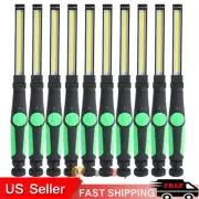 Lots Rechargeable LED COB Work Lights Mechanic Flashlight Lamp Bar Camping Torch