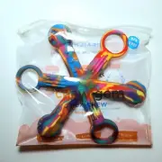 (NEW) Chewigem Tie Dye Hexichew Sensory Chewing Toy for Babies Baby Teething Aid