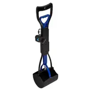Lexi & Me Foldable Handheld Poop Scoop- Blue