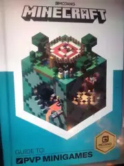 MINECRAFT OFFICIAL GUIDE TO PVP MINIGAMES BOOK, CHEAPEST, BRAND NEW,MOJANG 1
