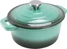 Puricon 5.5 Quart Enameled Cast Iron Dutch Oven, round Enamel Dutch Ovens Pot -T