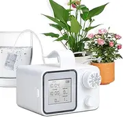 Automatic Plant Waterer Indoor, 20 Potted Plants Watering System, Plant Watering Devices, Water Timer for Garden Hose, LCD Sprinkler Timer, Type-c Hose Timer Kit Hangable Smart Irrigation Timer