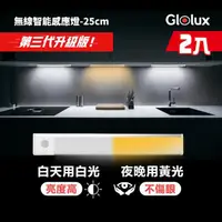 在飛比找momo購物網優惠-【Glolux】買一送一 L型多功能USB磁吸 無線LED智