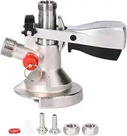 Home Brew Equipment Kegging Tools G5/8 A Type Stainless Steel Beer Keg Tap Distributor Coupler with Relief Valve Brewing Accessory
